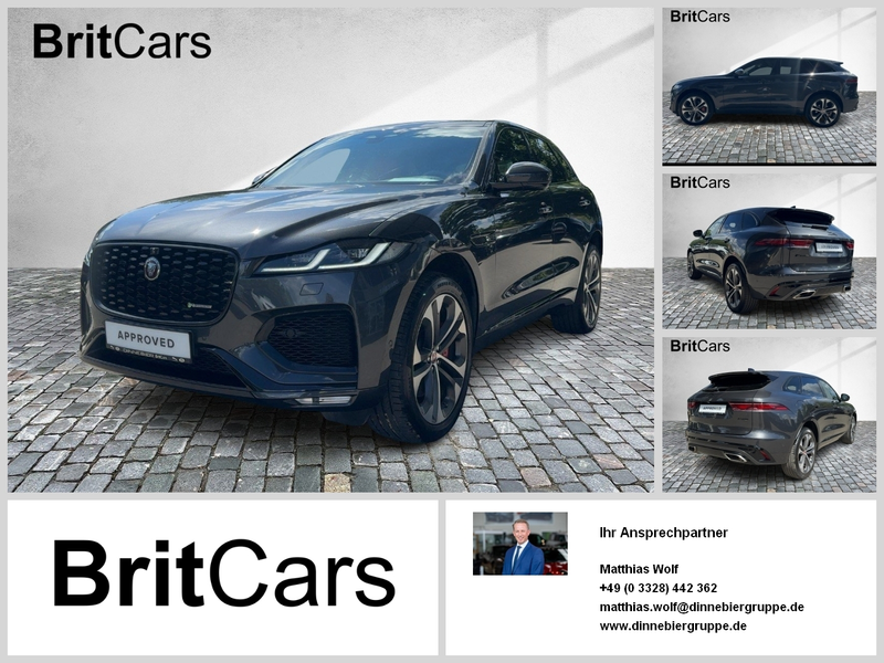 Jaguar F-Pace P400 AWD R-Dynamic HSE 360-CAM ACC CAM LED TWA