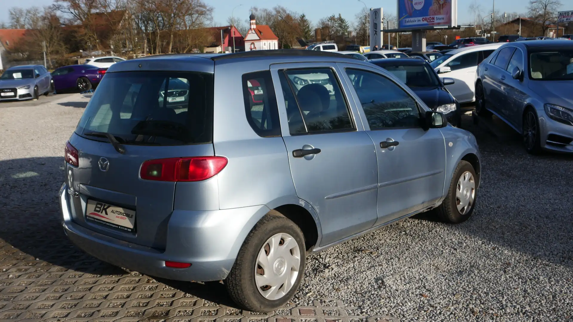 Mazda 2 1.4 1. Hand TÜV,- Kundendienst Neu Klimaanlage Blau - 2