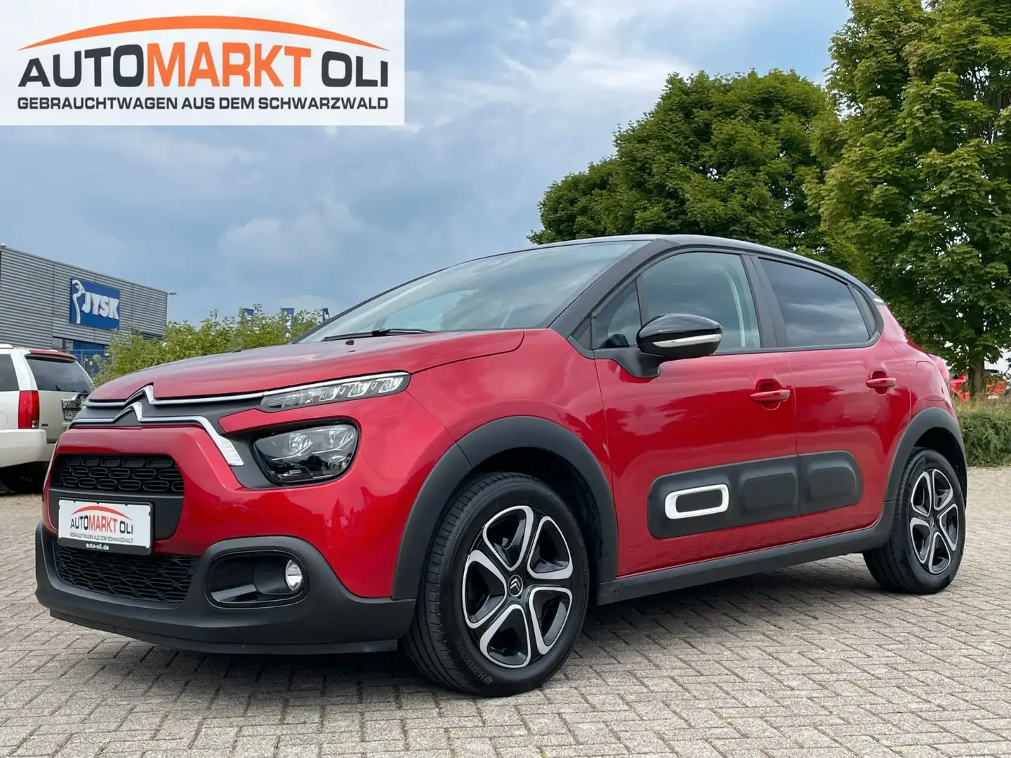 Citroen C3 Feel Pack*Klima*CarPlay*LED*1. Hand*GARANTIE Rot - 1