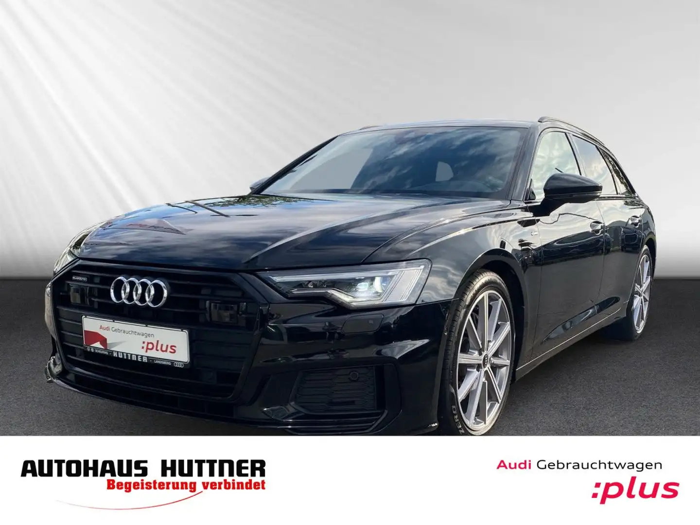 Audi A6 Avant 50 TDI qu. sport S line tiptr. AHK Matr. Zwart - 1