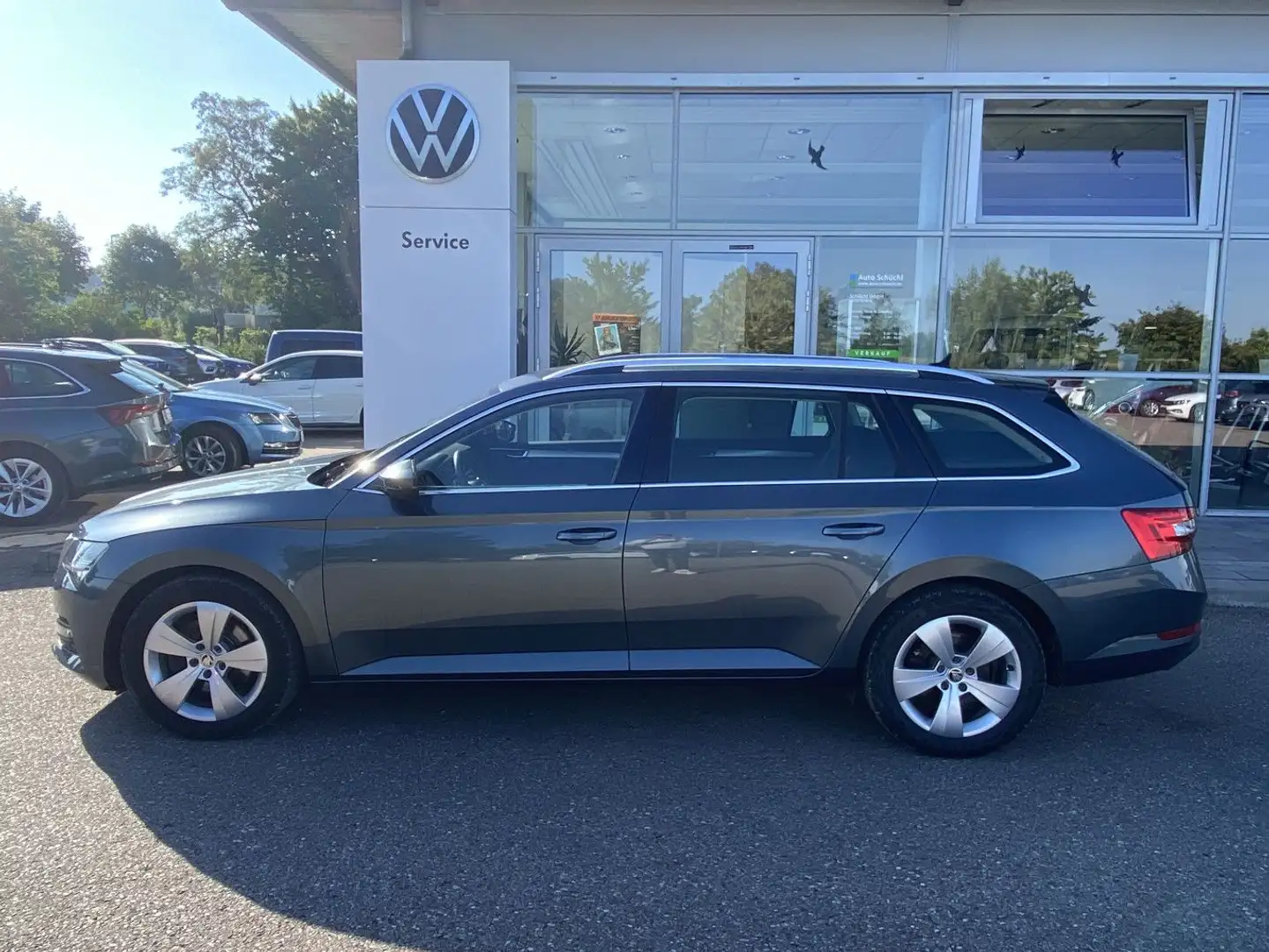 Skoda Superb Combi 2.0 TDI Ambition 17"+CANTON+NAVI-CO Grau - 2