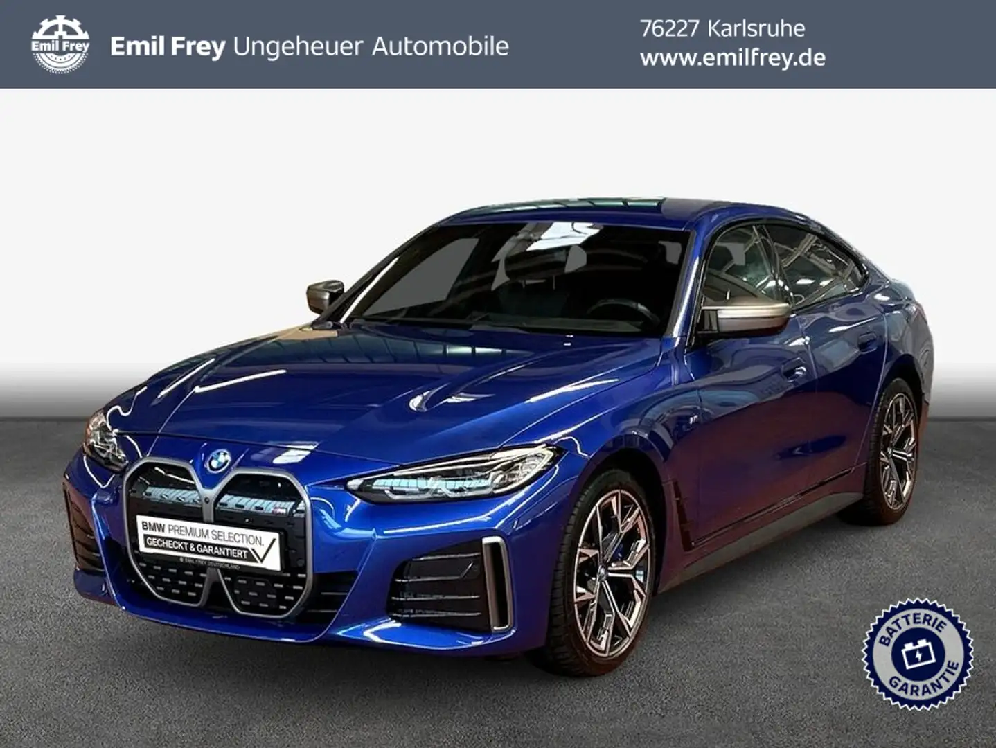 BMW i4 M50 Gran Coupe *SHZ*H/K* Blau - 1