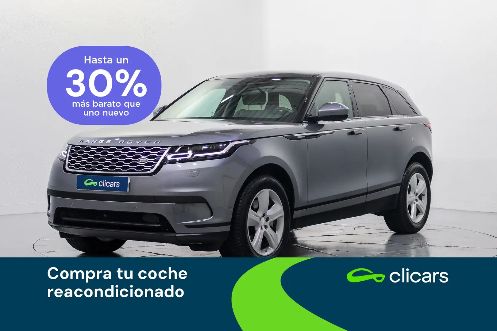Land Rover Range Rover Velar 2.0D I4 MHEV S 4WD Aut. 204 Gris - 1