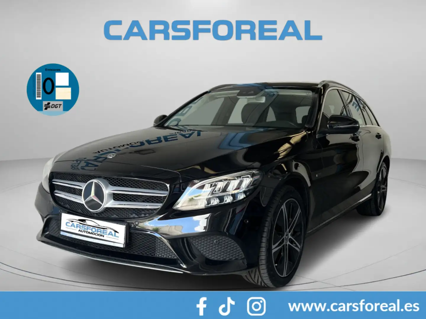 Mercedes-Benz C 300 Estate de 9G-Tronic Negro - 1