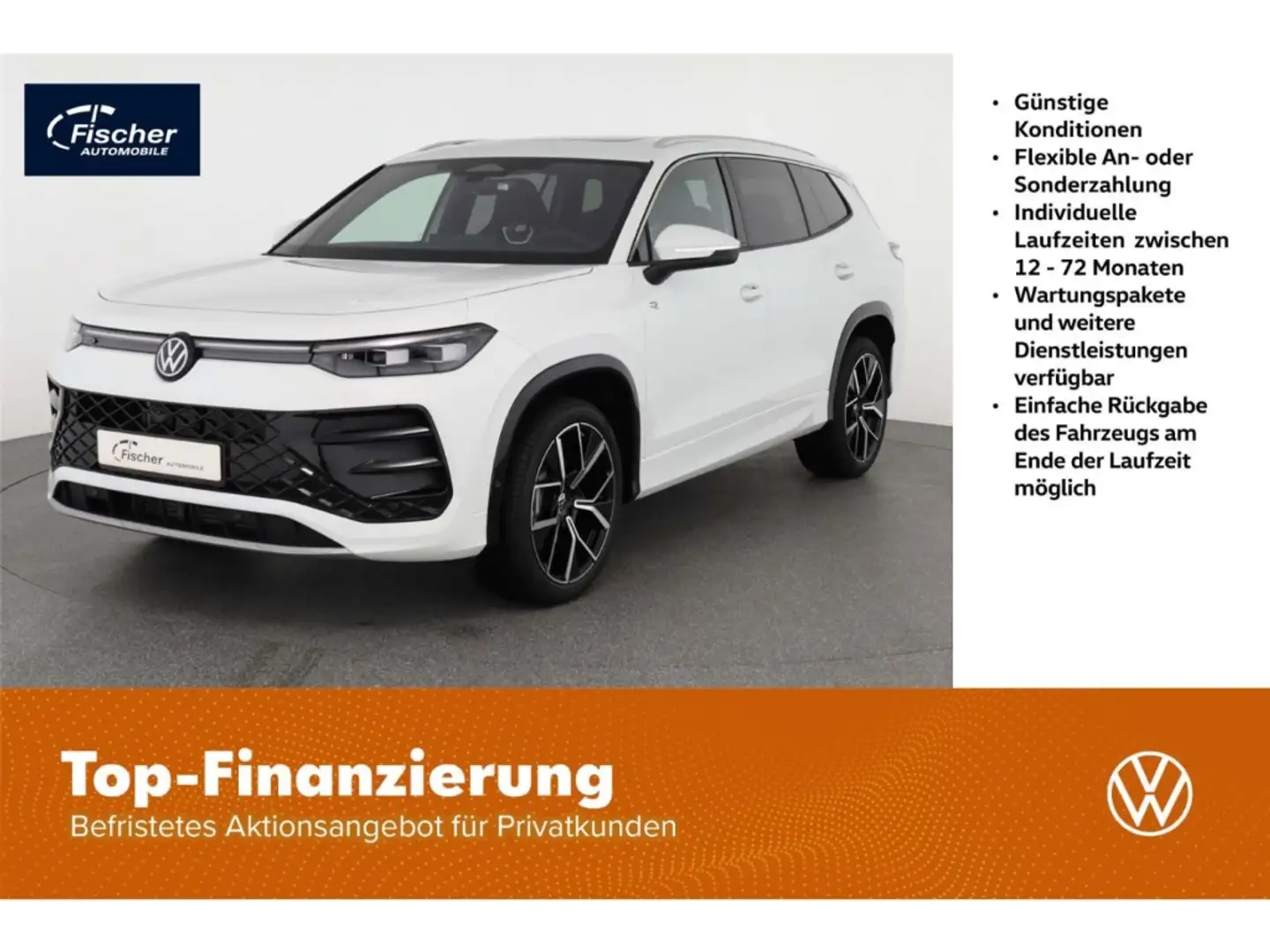 Volkswagen Tayron 2.0 TDI SCR 4MOTION R-Line Weiß - 1