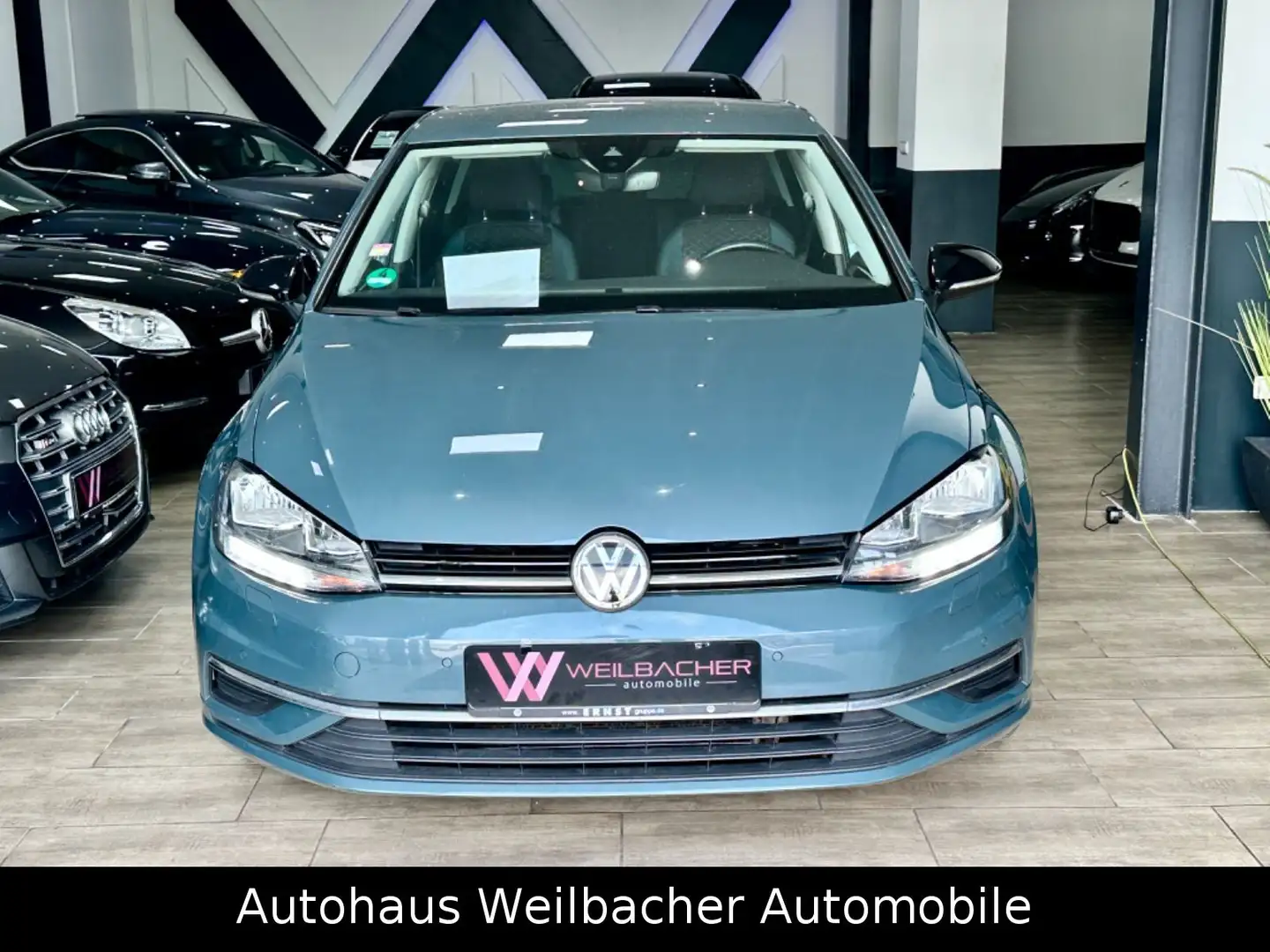 Volkswagen Golf VII Lim. IQ.DRIVE * Navi * SH * Tempomat * Bleu - 2