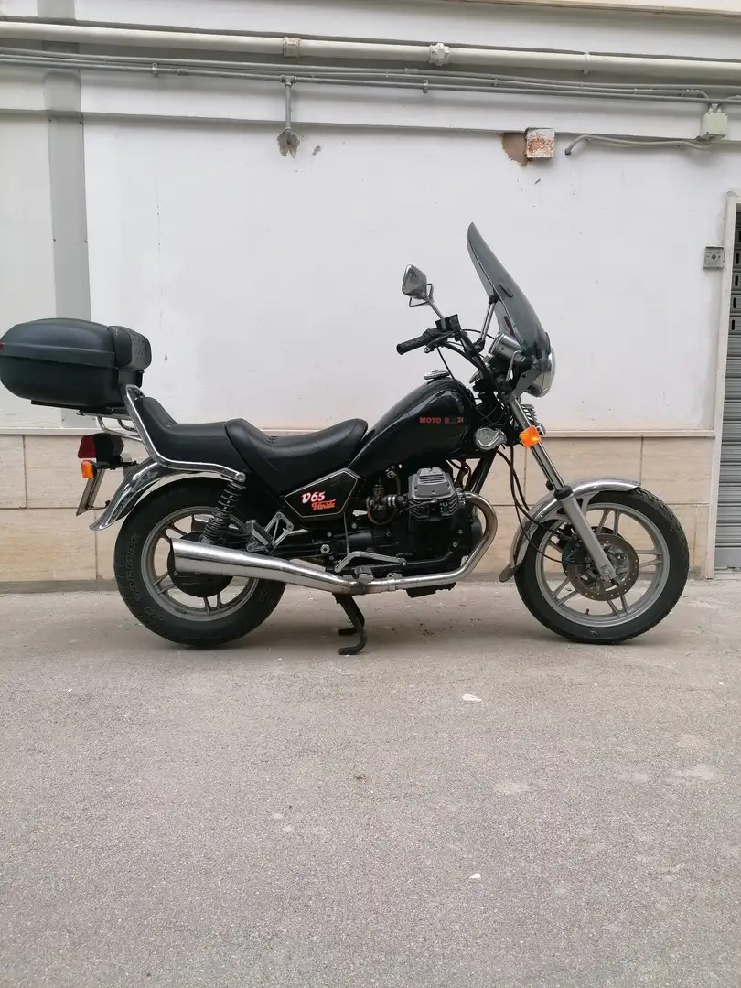 Moto Guzzi V 65 Florida 650cc Schwarz - 1