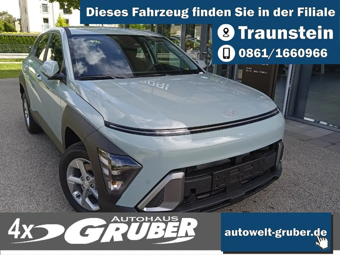 Hyundai KONA T-GDI Select+Funktions-Paket + Navigation+Kamera+A Verde - 1