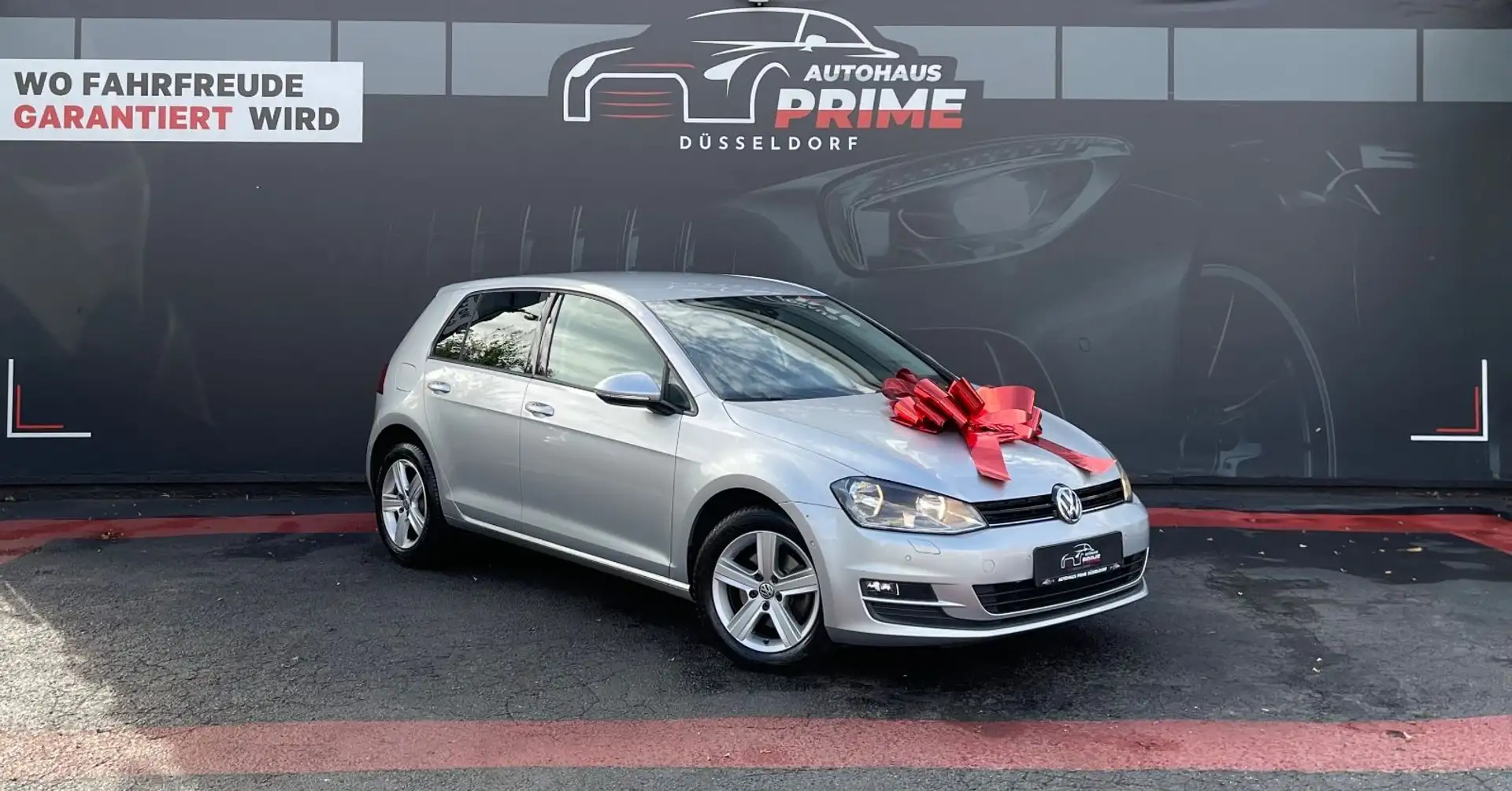Volkswagen Golf VII*TEMPO*SCHECKHEFT*1Hand*PDC Silber - 1