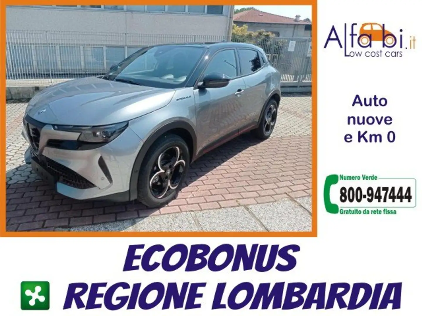 Alfa Romeo Junior 1.2 145CV Hybrid eDCT6 Ibrida Speciale + Pack Tech Gris - 1