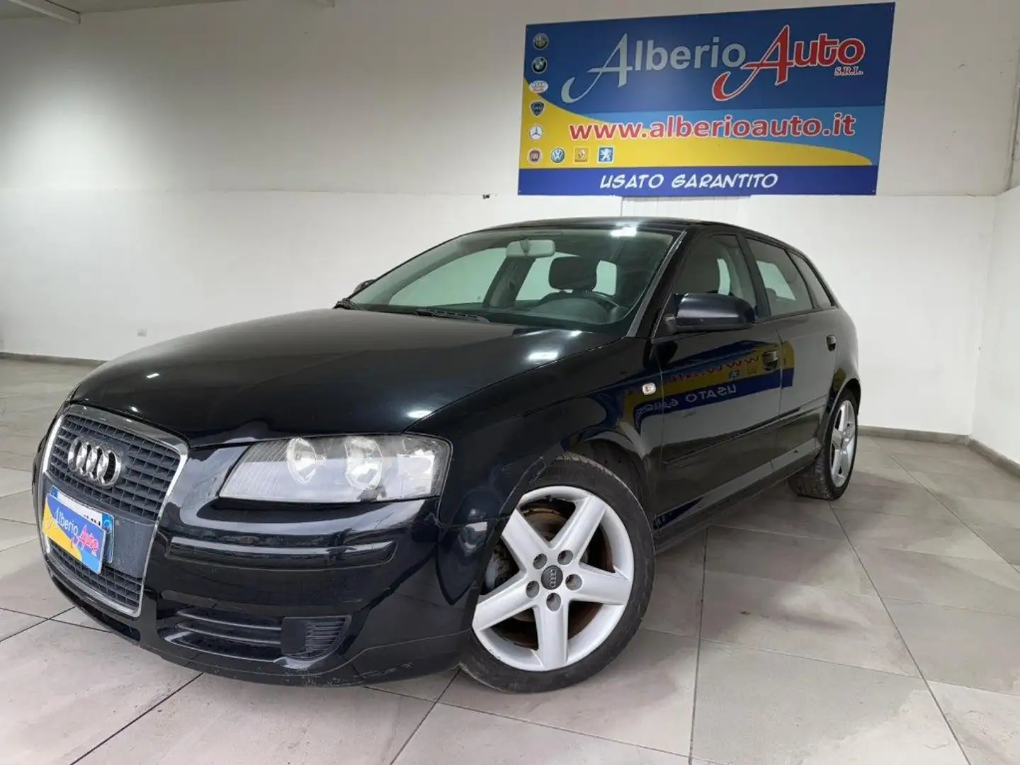Audi A3 SPB 2.0 TDI F.AP. Ambition Zwart - 1