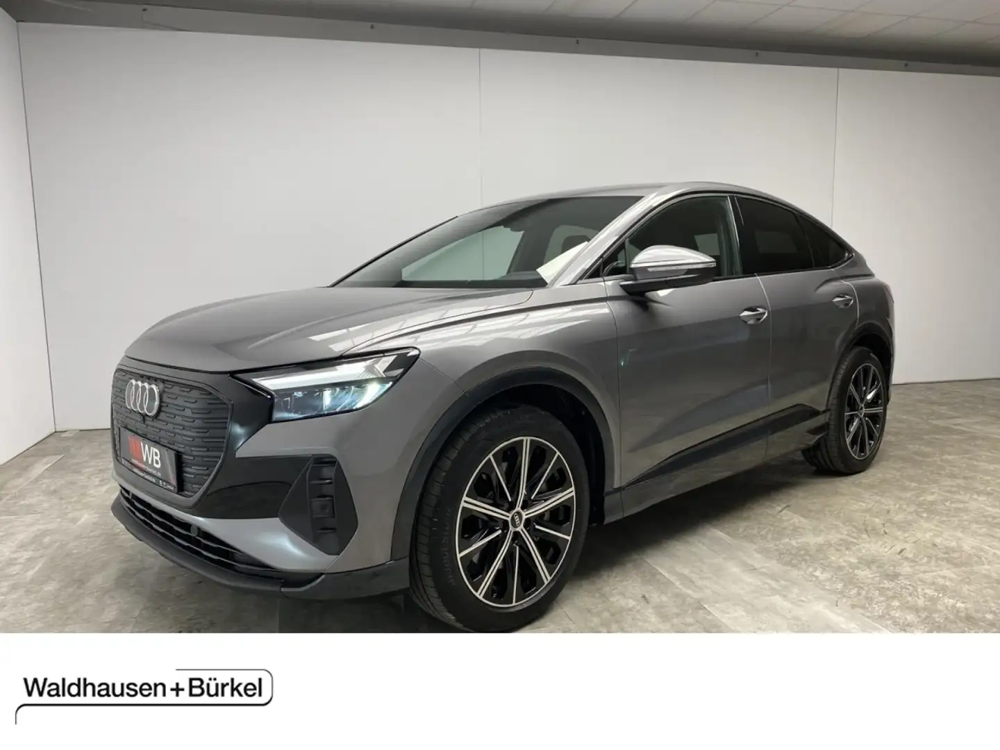 Audi Q4 e-tron quattro Klima Navi Leder Rückfahrkamera Grau - 1