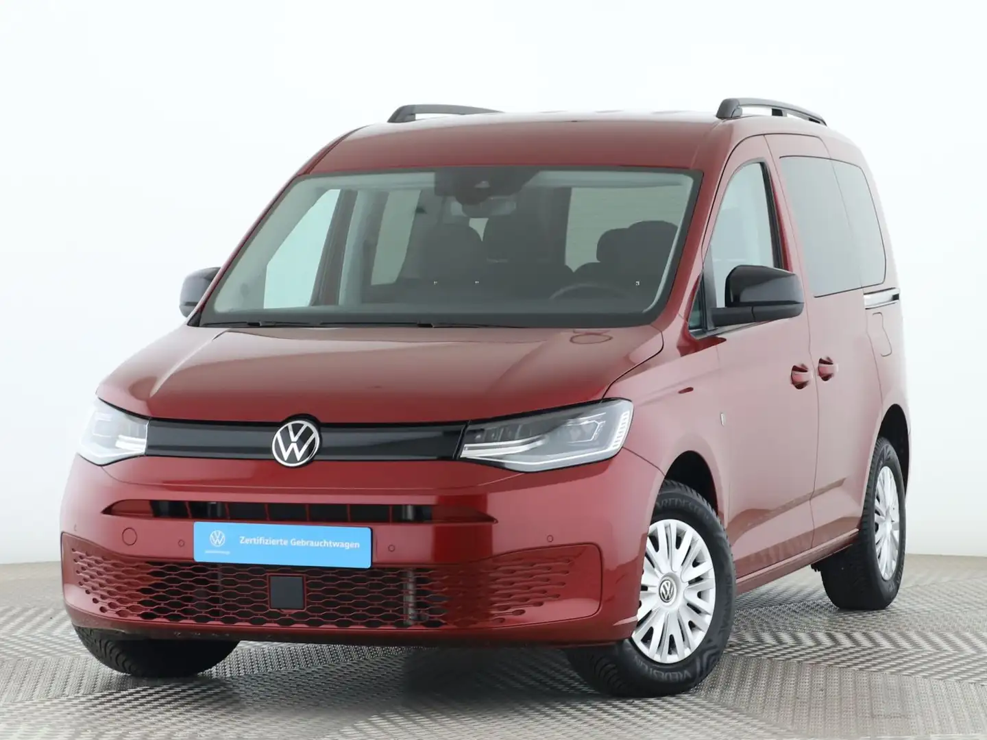Volkswagen Caddy 2.0 TDI *AHK*VIRTUAL*LED*R-KAM*15''* Rojo - 2