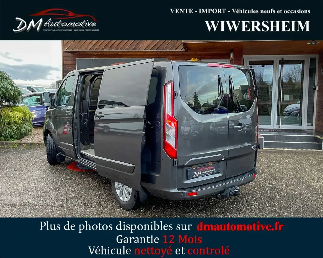 Ford Transit Custom 2.0 ECOBLUE 130 320 L1H1 AUTO LIMITED Grau - 2
