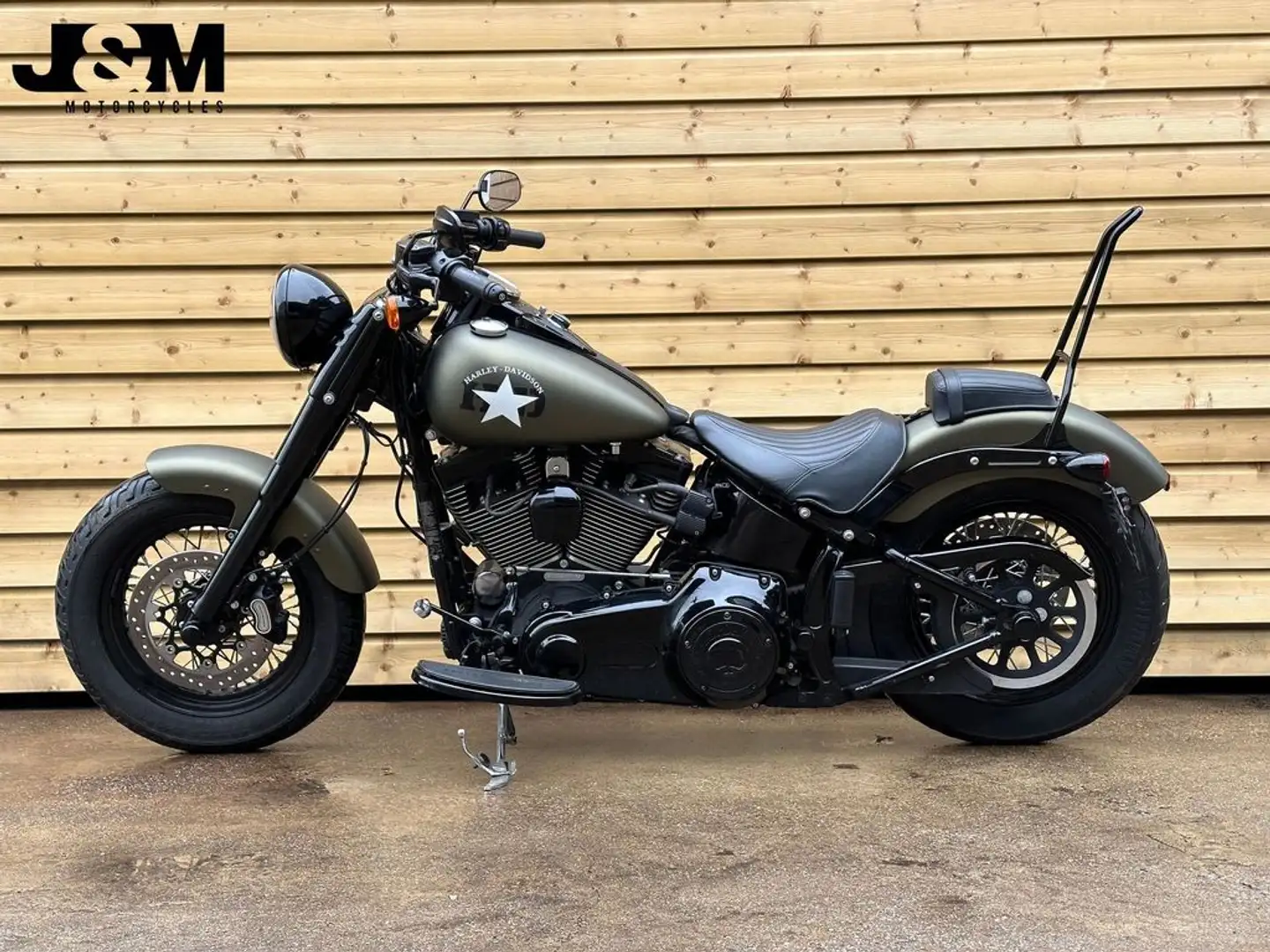 Harley-Davidson Softail Slim S FLSS Groen - 2