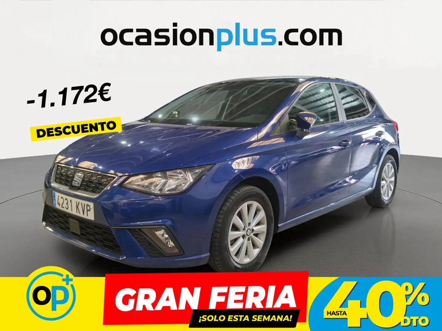 SEAT Ibiza 1.6TDI CR S&S Style 95 Azul - 1