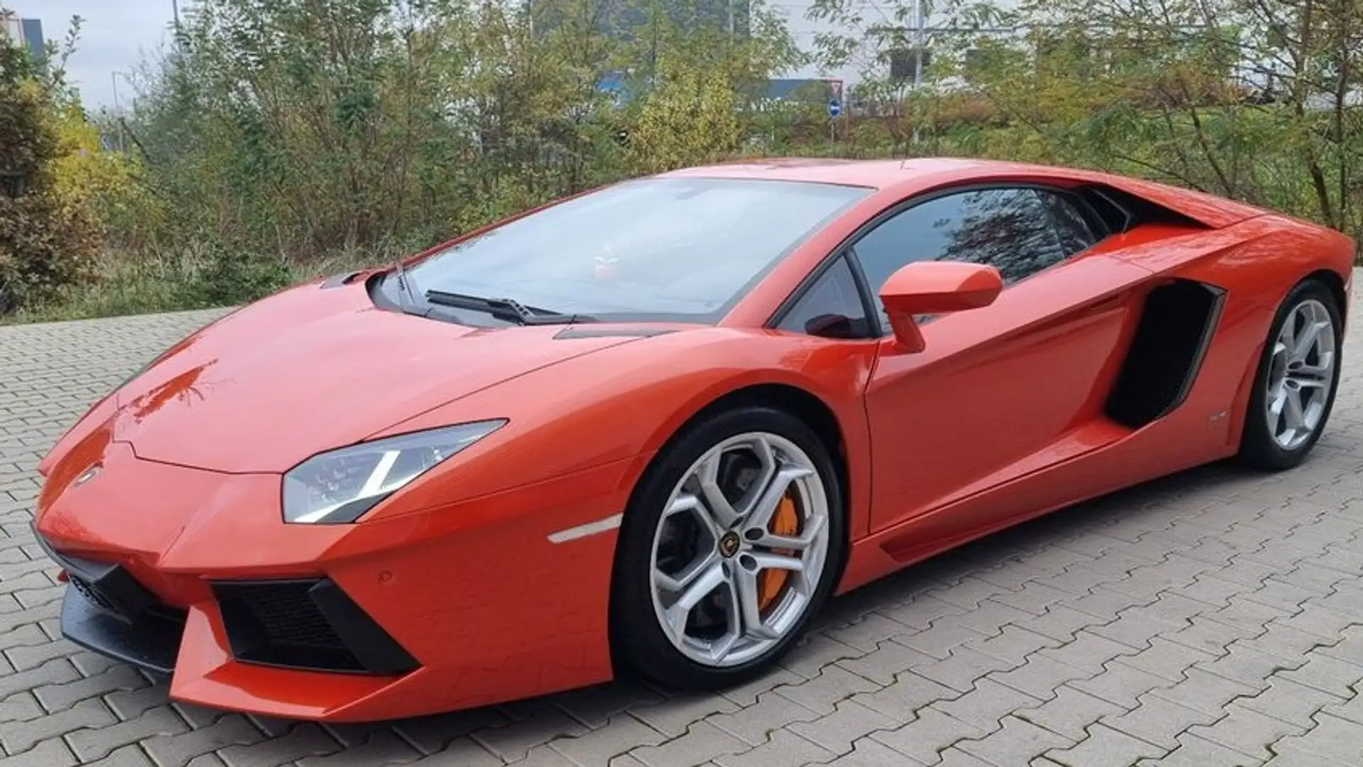 Lamborghini Aventador LP700-4 Narancs - 2
