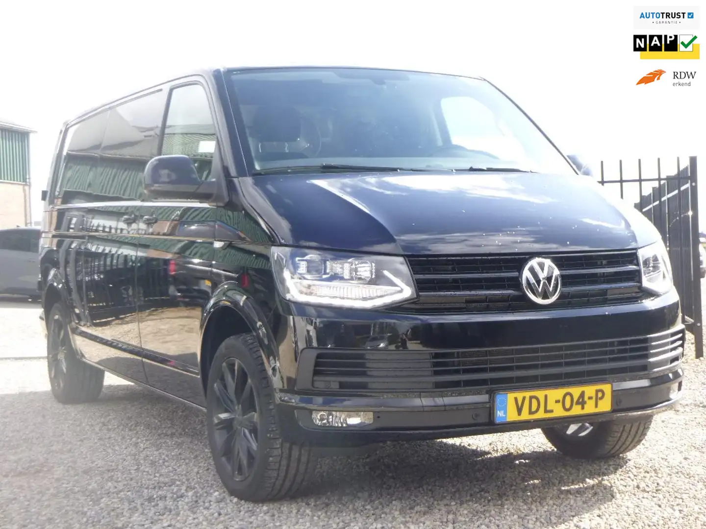 Volkswagen Transporter 2.0 TDI L2H3 Highline 1ste EIGENAAR Negro - 1