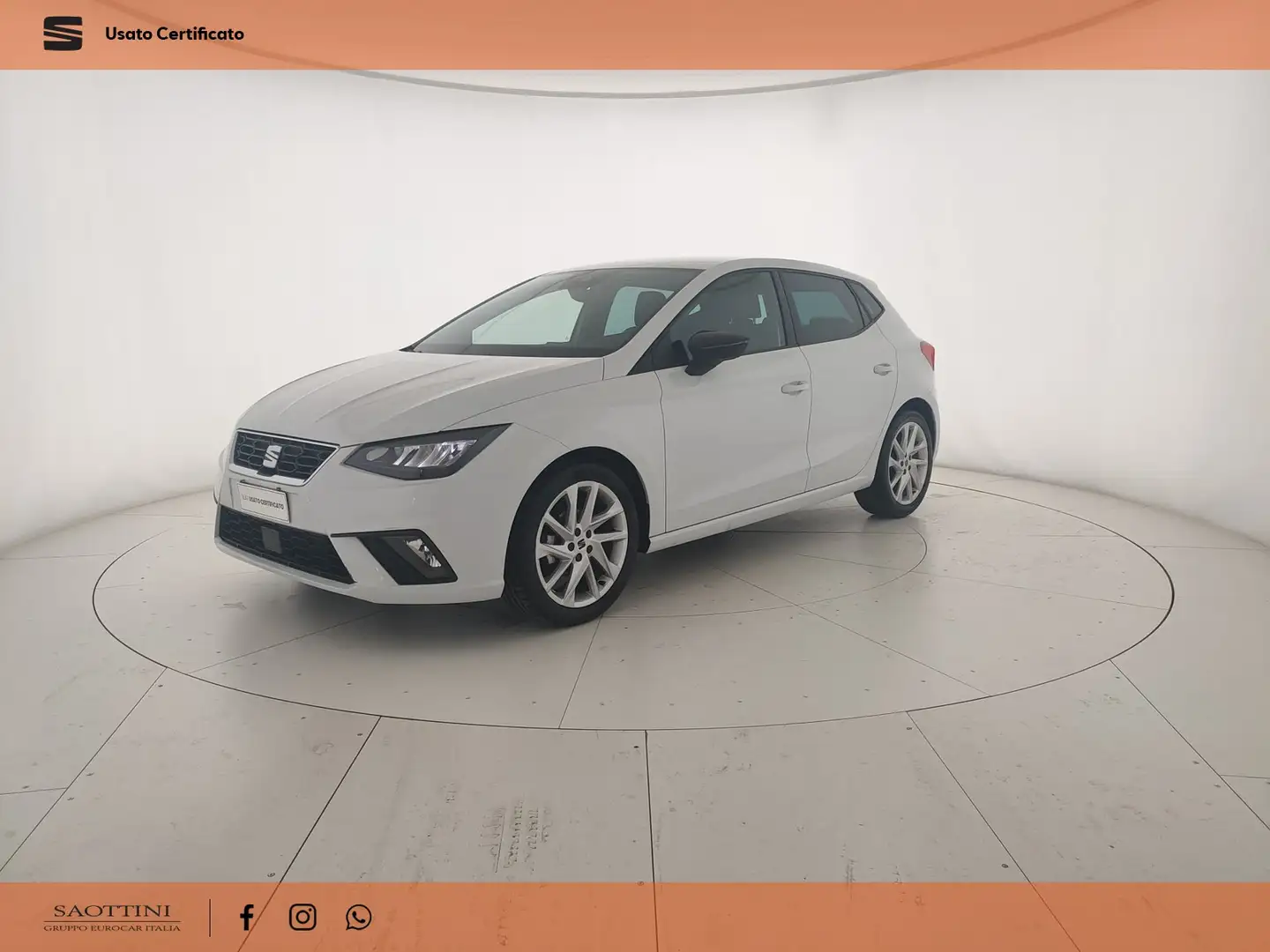 SEAT Ibiza 1.0 ecoTSI FR 95 CV Bianco - 1