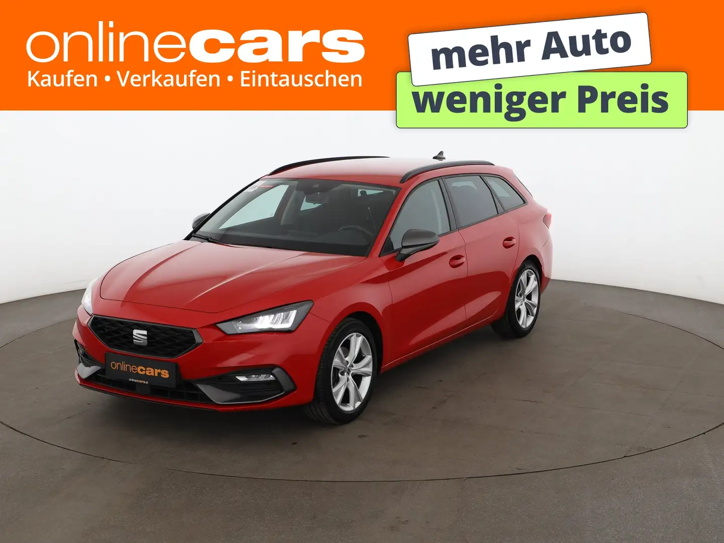 SEAT Leon ST 1.5 TSI FR LED SITZHZG DIGITAL-TACHO TEMP Rot - 1
