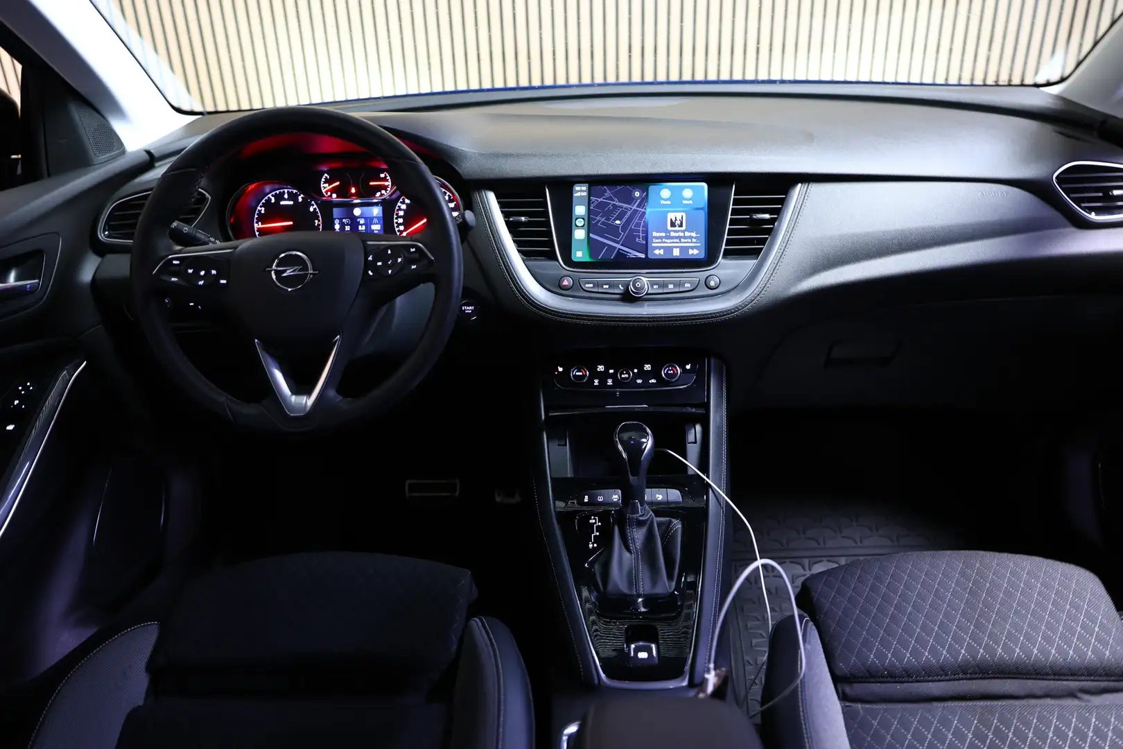 Opel Grandland X 1.2 Turbo Ultimate AUT STUUR/STOELVW CARPLAY CAMER Blauw - 2