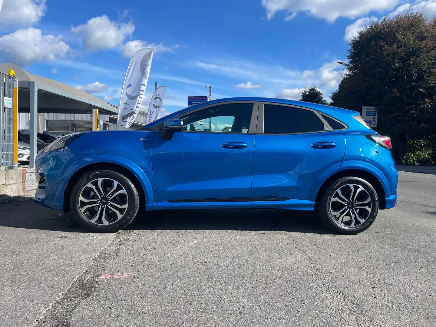 Ford Puma Puma II 2020 1.0 ecoboost h ST-Line s Blau - 2