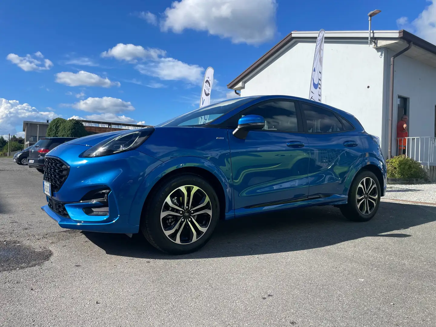 Ford Puma Puma II 2020 1.0 ecoboost h ST-Line s Blau - 1