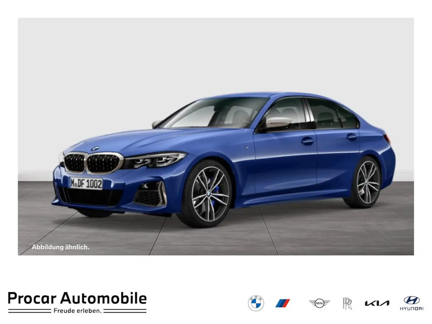 BMW 340 M340i xDrive M SPORT+H/K+AHK+HuD+360°+SHZ Blau - 1