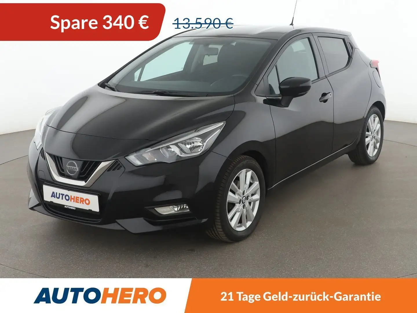 Nissan Micra 1.0 IG-T N-WAY *NAVI*CAM*SHZ*TEMPO*ALU* Noir - 1
