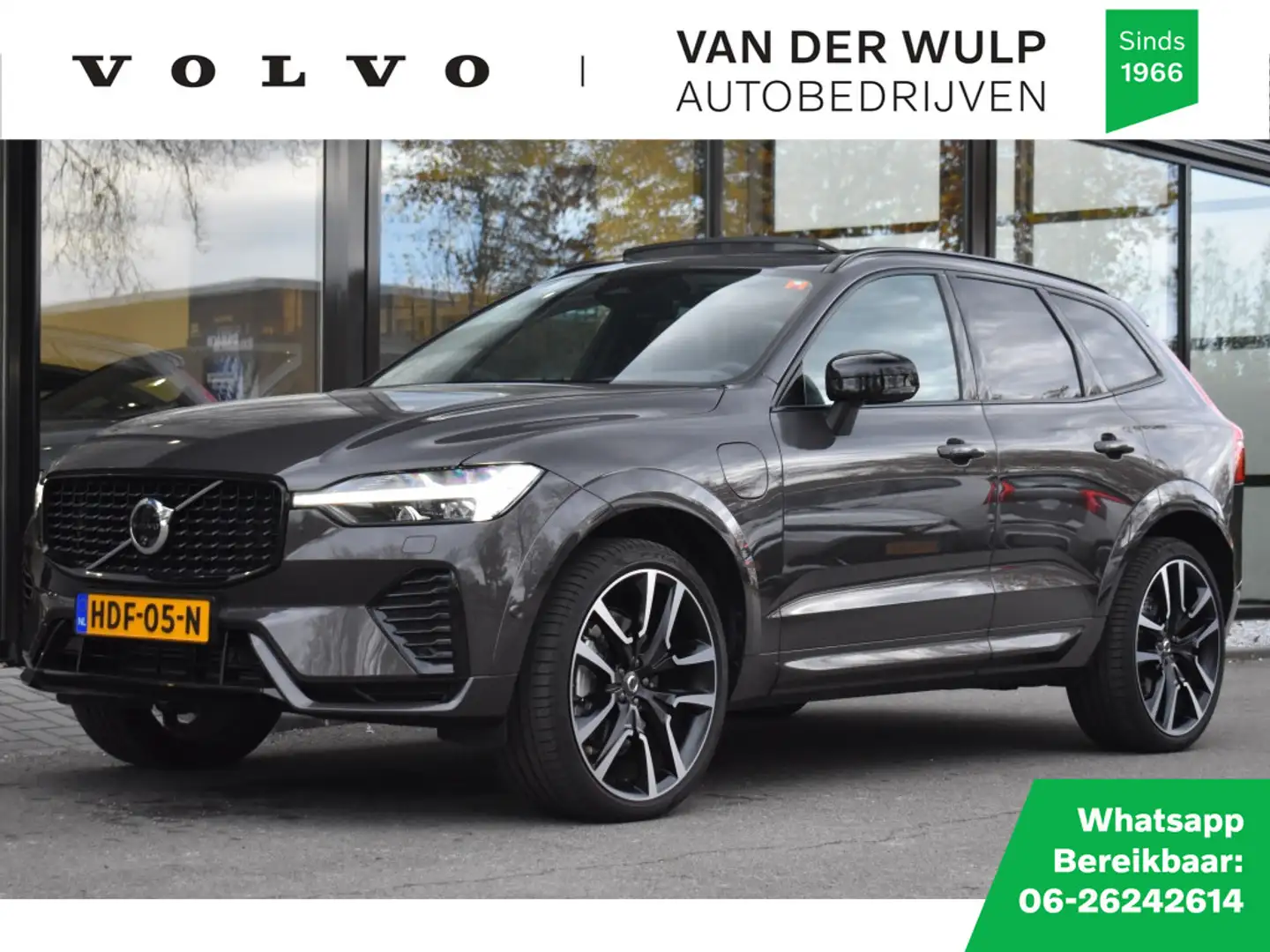 Volvo XC60 T8 455pk AWD Ultra Dark | Luchtvering | Massage | Gris - 1