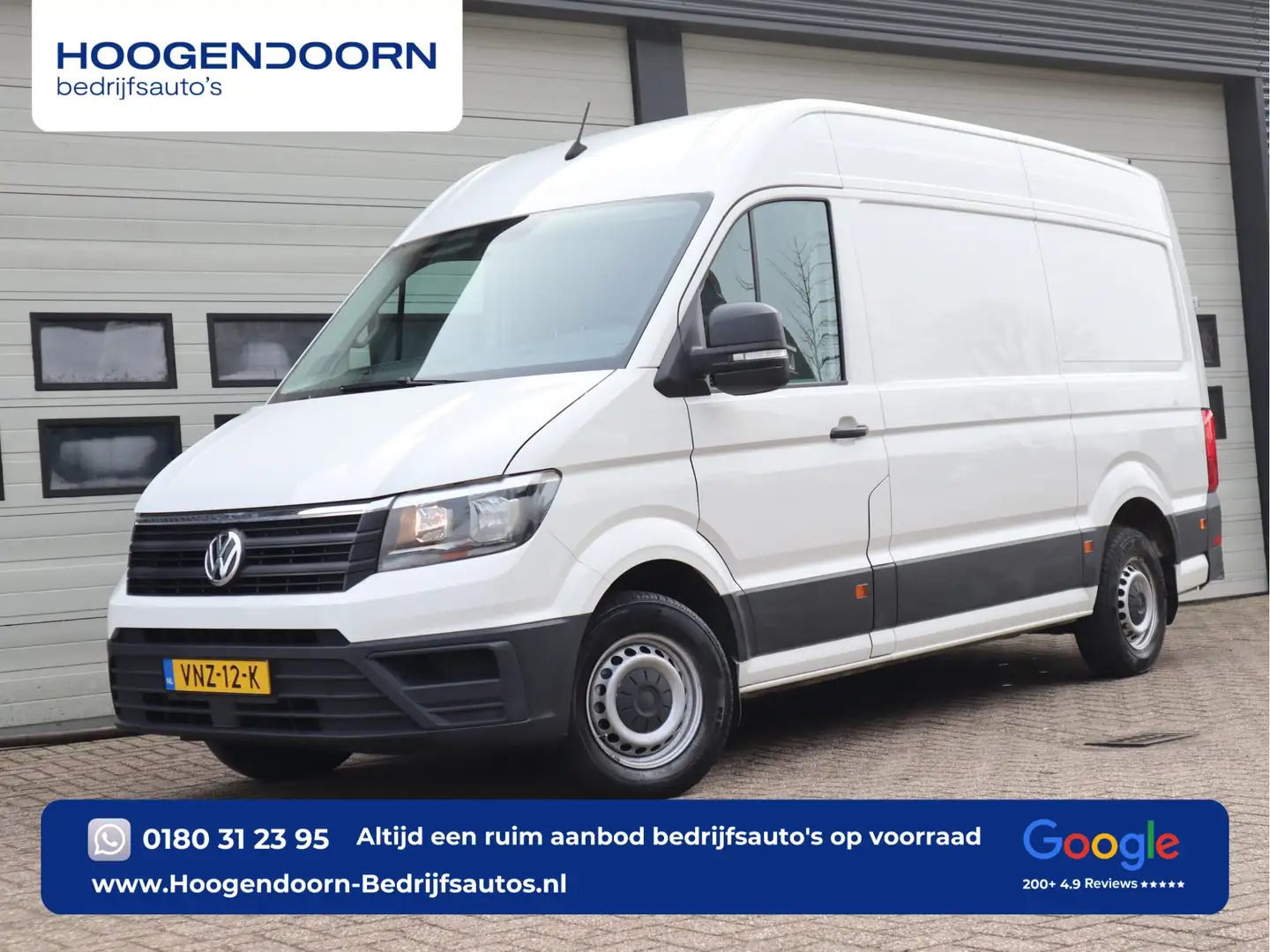 Volkswagen Crafter 2.0 TDI 177pk Automaat Euro 6 Laadklep Dhollandia Blanc - 1