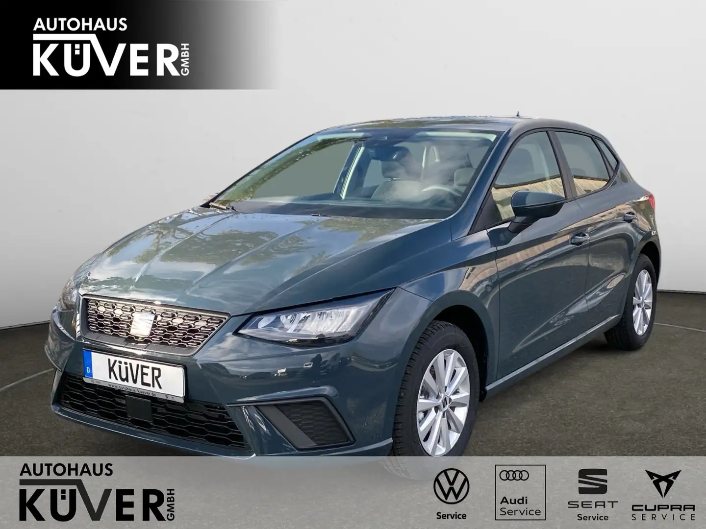 SEAT Ibiza 1.0 TSI GRA+LED+Szhg.+Einparkh.+GJR+15 APP Blau - 1