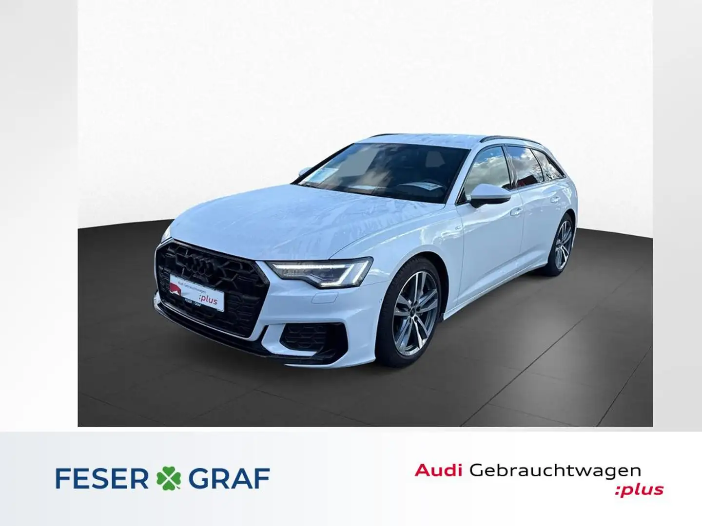 Audi A6 Avant S line 45 TFSI HUD+MATRIXLED+ACC+SWA Weiß - 1