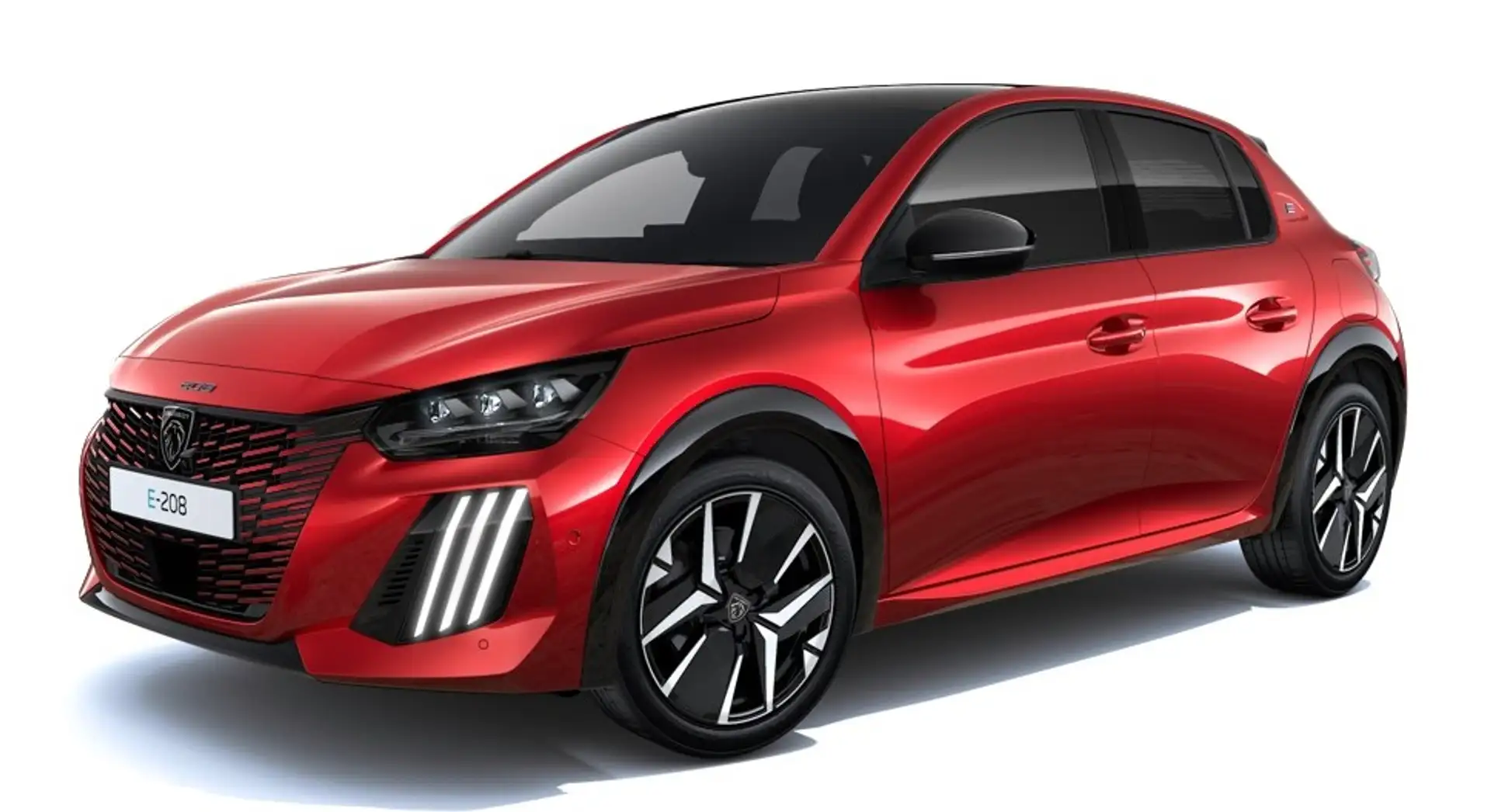 Peugeot e-208 EV GT 51 kWh - PANORAMADAK - NIEUW - GRATIS WALLBO Rood - 2