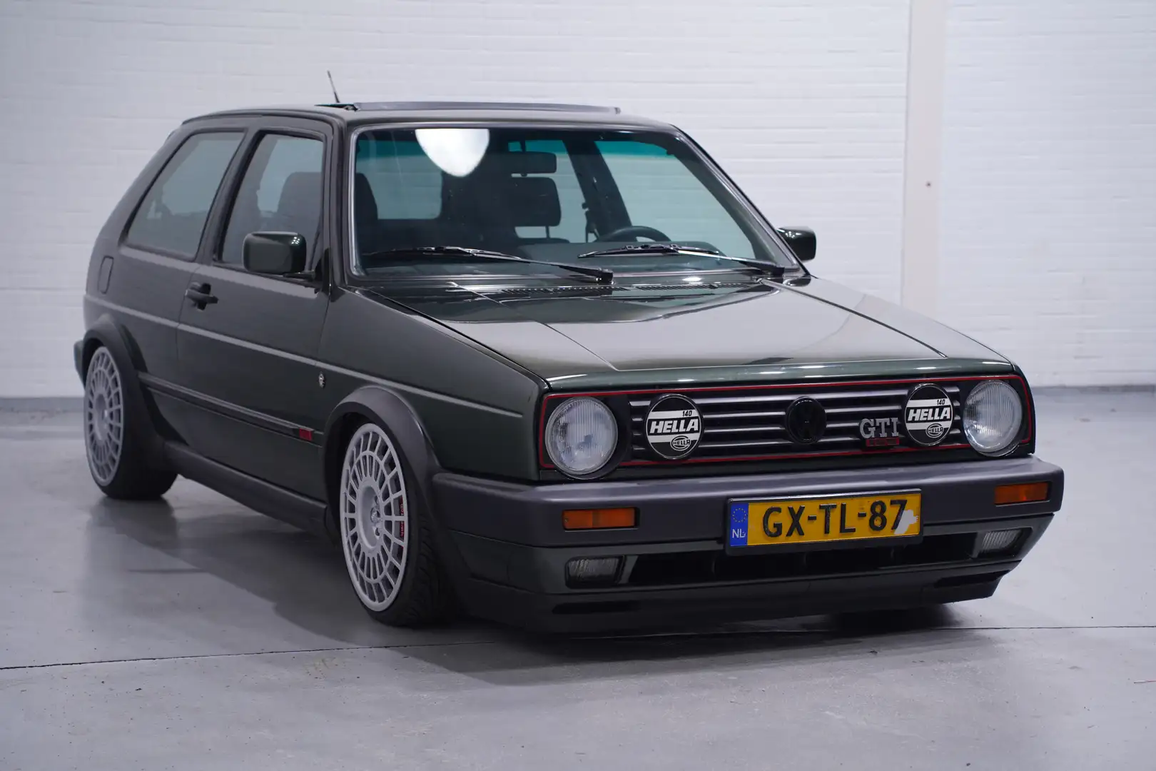 Volkswagen Golf GTI 1.8 AUDI S3 ENGINE! 6 bak shifter CUSTOMMADE! UNIE Grün - 2