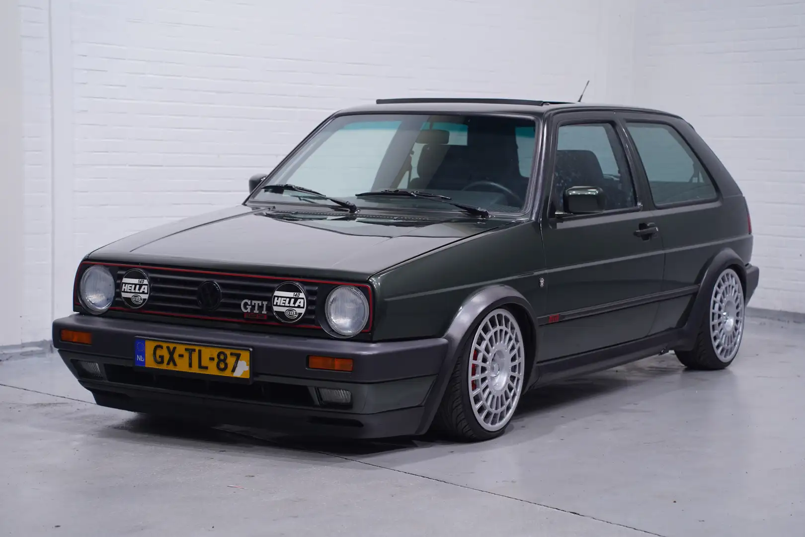 Volkswagen Golf GTI 1.8 AUDI S3 ENGINE! 6 bak shifter CUSTOMMADE! UNIE Grün - 1