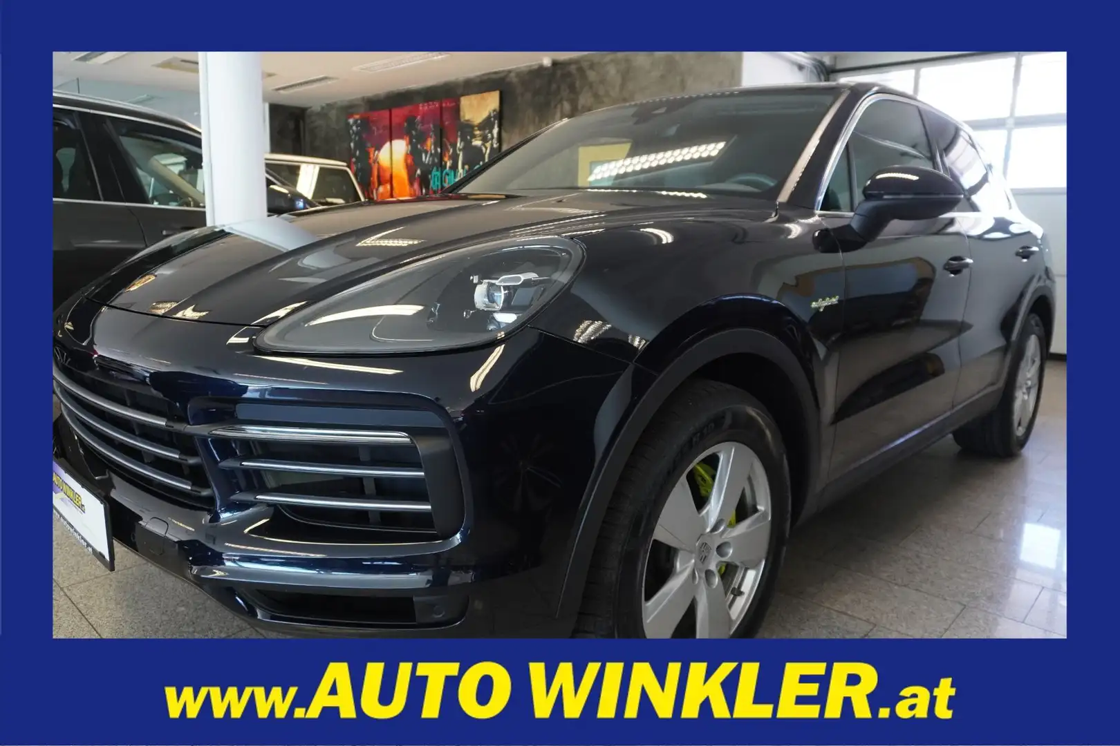 Porsche Cayenne 3.0 V6 E-Hybrid/LED/Nav./Kam. Blau - 1