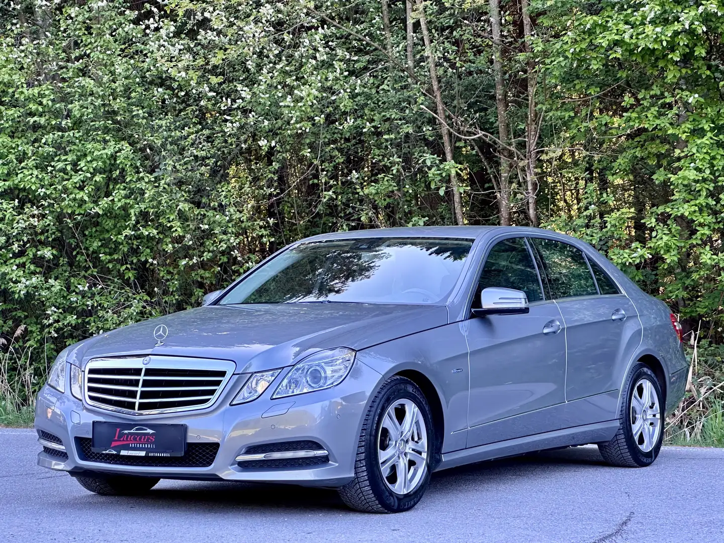 Mercedes-Benz E 220 CDI Limousine Aut. LEDER*NAVI*XENON*TEMPOMAT* Grau - 1
