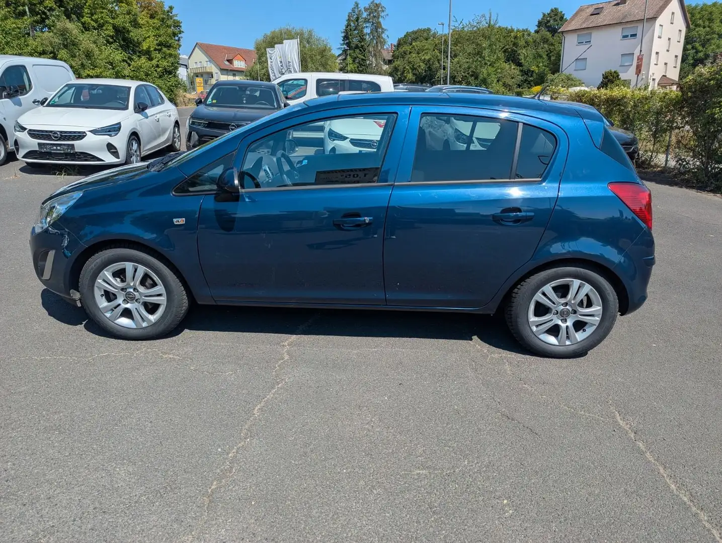 Opel Corsa 1.4 Pano/Sitzhzg/Klima/Lenkradhzg Blauw - 2