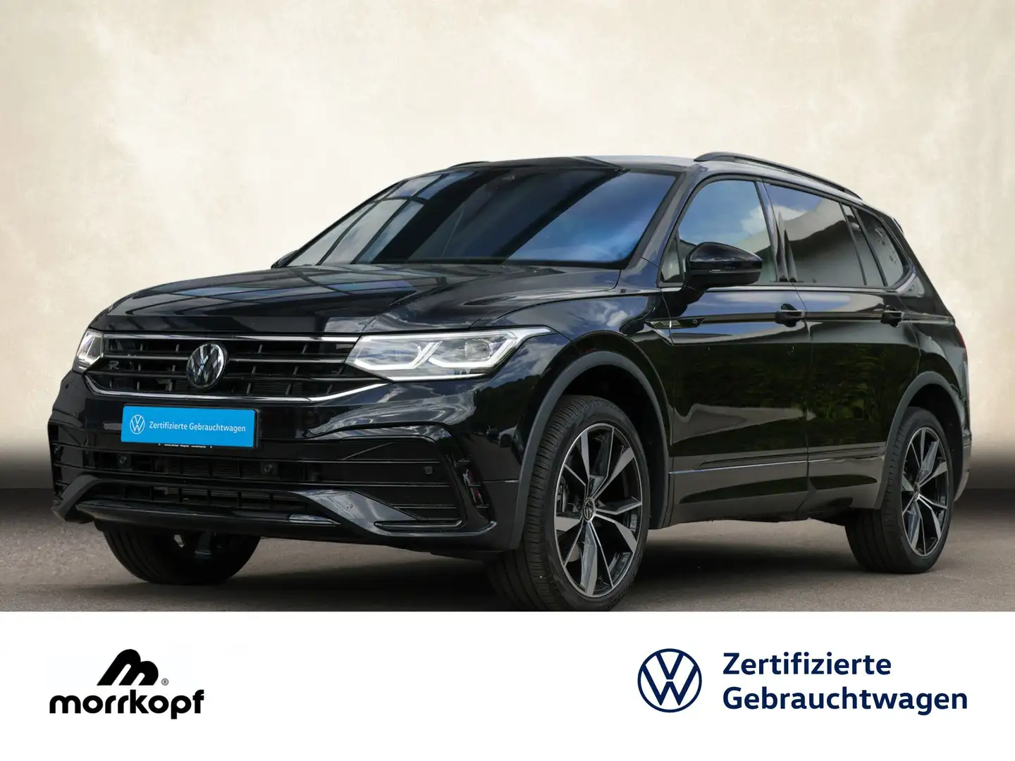 Volkswagen Tiguan Allspace 2.0TSI DSG R-Line +7-SITZER+AHK+ Schwarz - 2