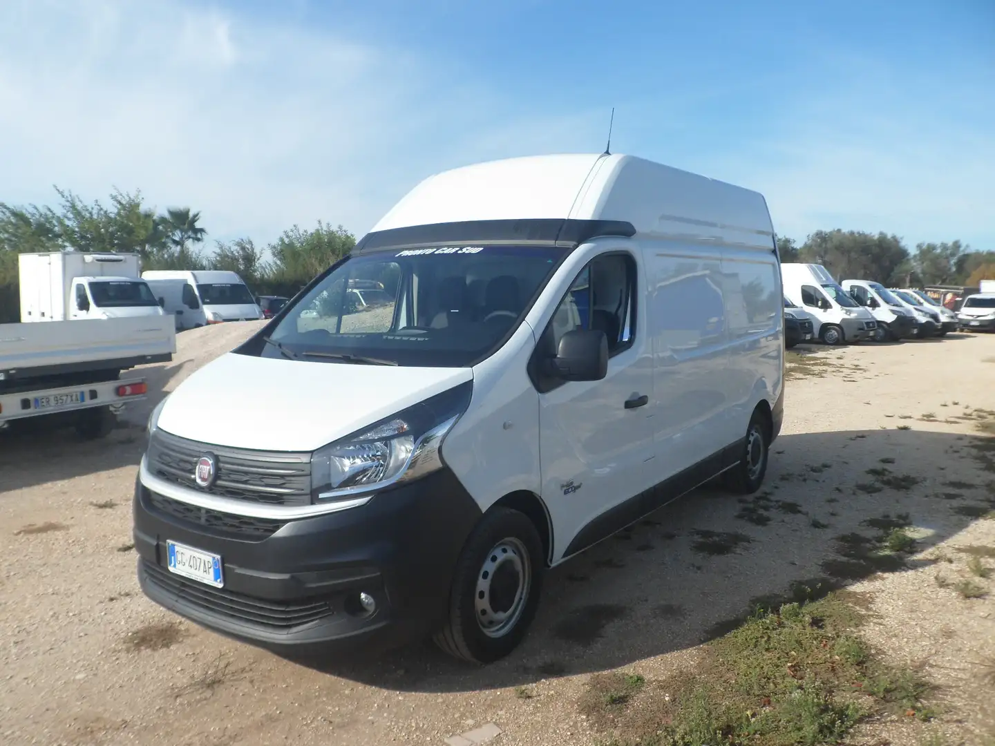Fiat Talento furgone maxi tetto alto Blanc - 1