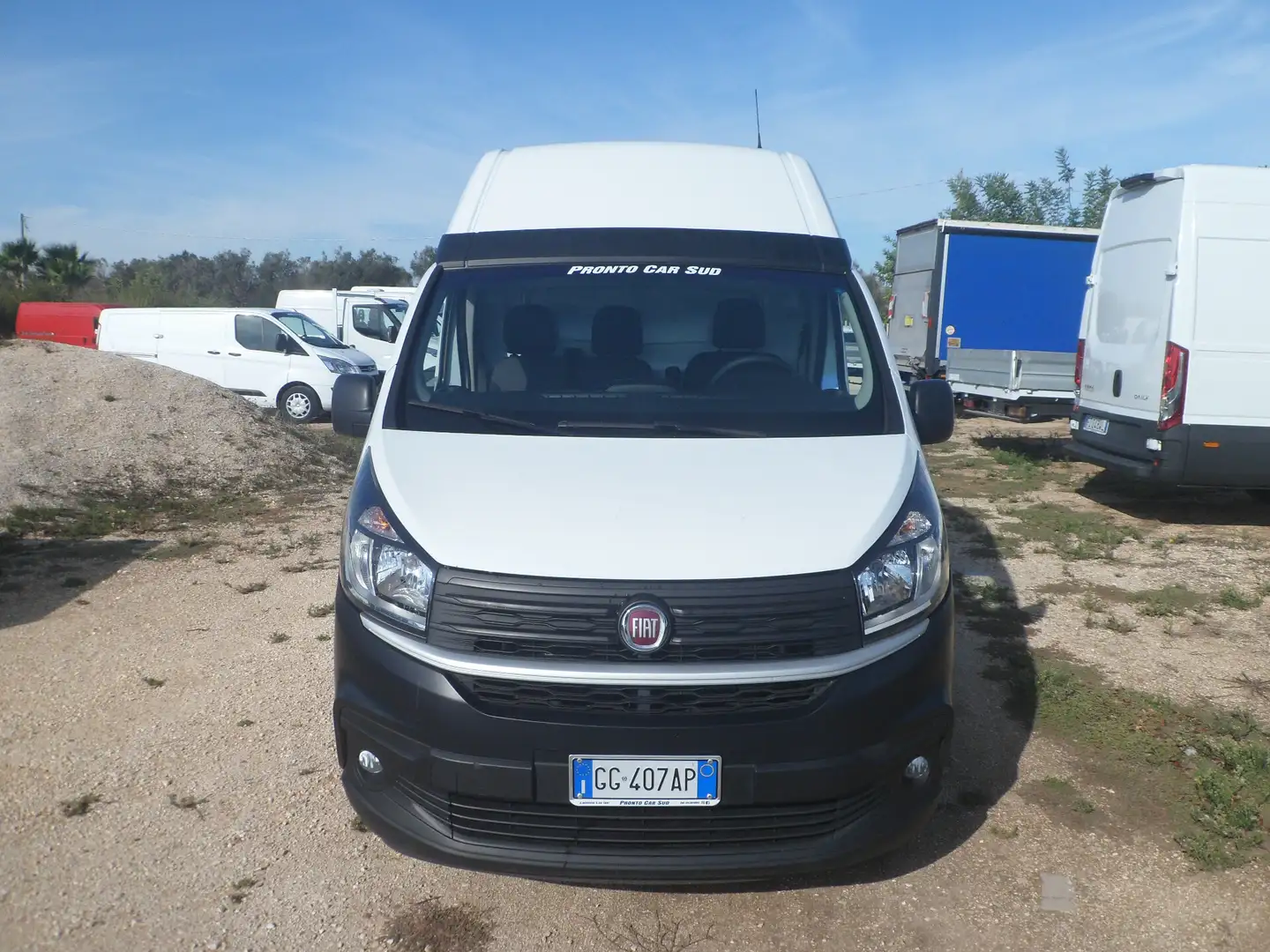 Fiat Talento furgone maxi tetto alto Blanc - 2