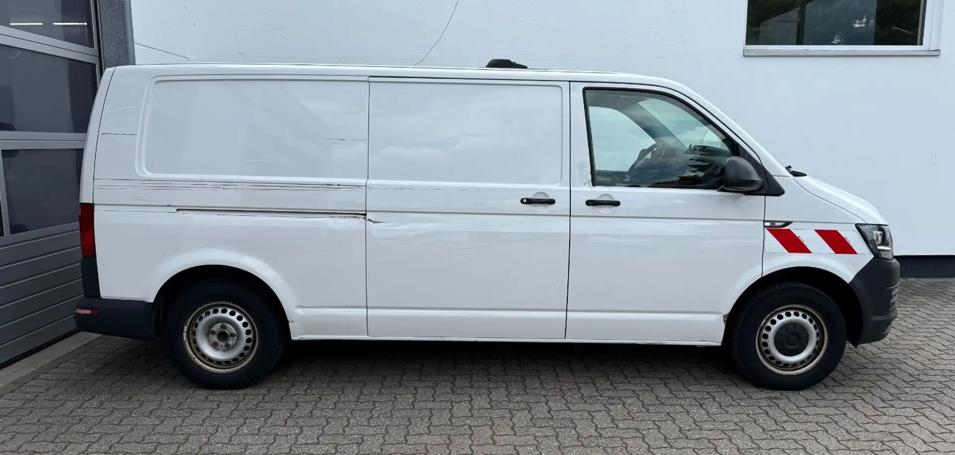 Volkswagen T6 Transporter T6*Kasten*Lang*Standheizung*Sortimo*Klima*AHK* Blanc - 2