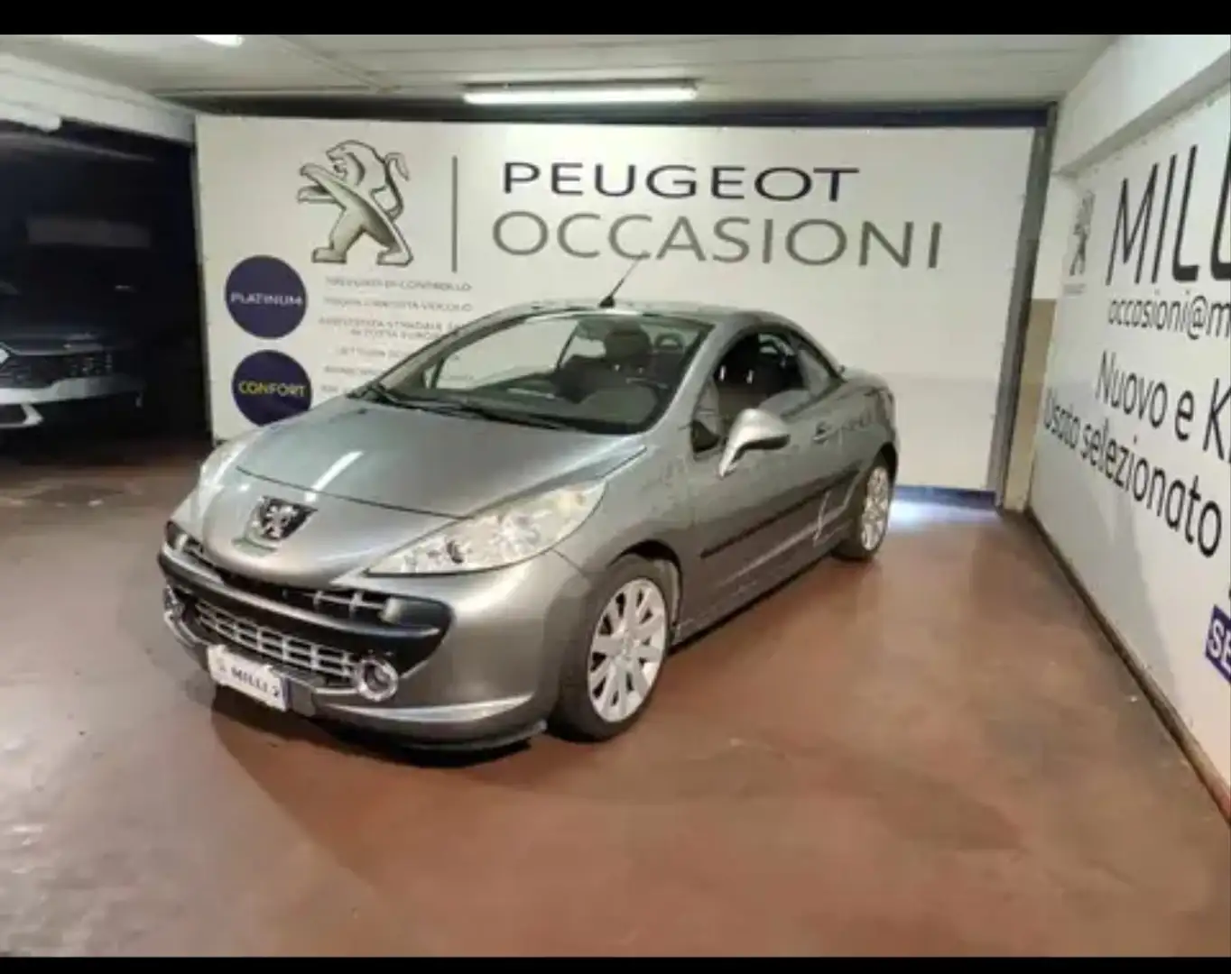 Peugeot 207 207 CC 1.6 hdi 8v Tecno fap Gris - 1