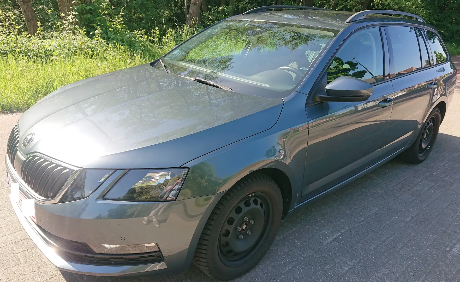 Skoda Octavia Octavia Combi 1.5 TSI G-TEC DSG Active Gris - 2