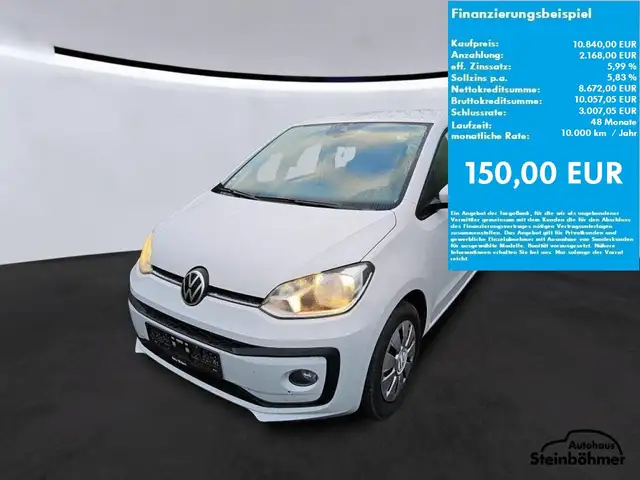 Volkswagen up! move  1.0MPI Bluetooth RearView SHZ GRA