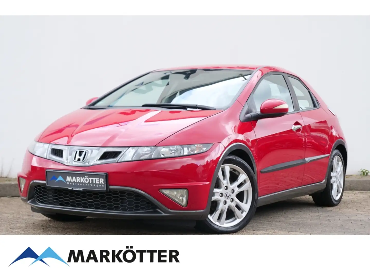 Honda Civic 1.8 Sport /Tempomat/AHK abnehmbar/ Rot - 1