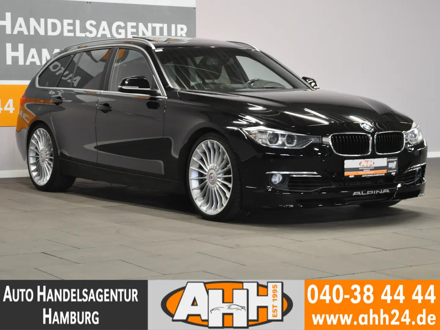 Alpina B3 BI-TURBO TOURING DAB|H&K|LED|AHK|KAM|BRD|1HD! Noir - 2