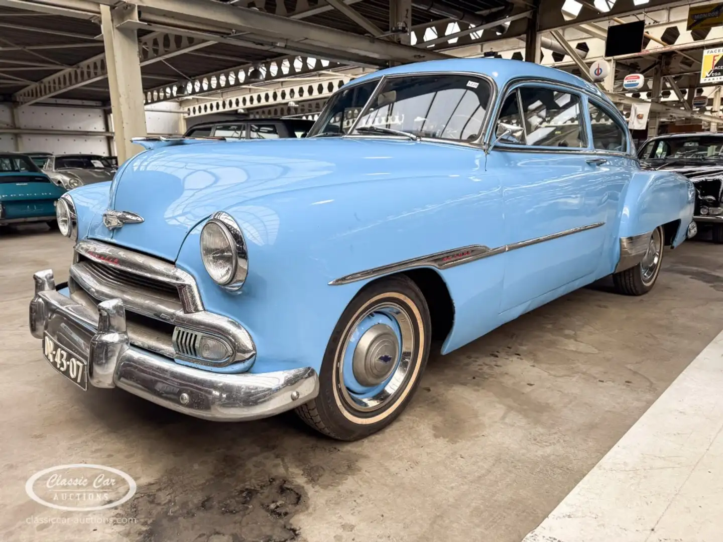 Chevrolet Bel Air Deluxe Fastback  - ONLINE AUCTION Albastru - 1
