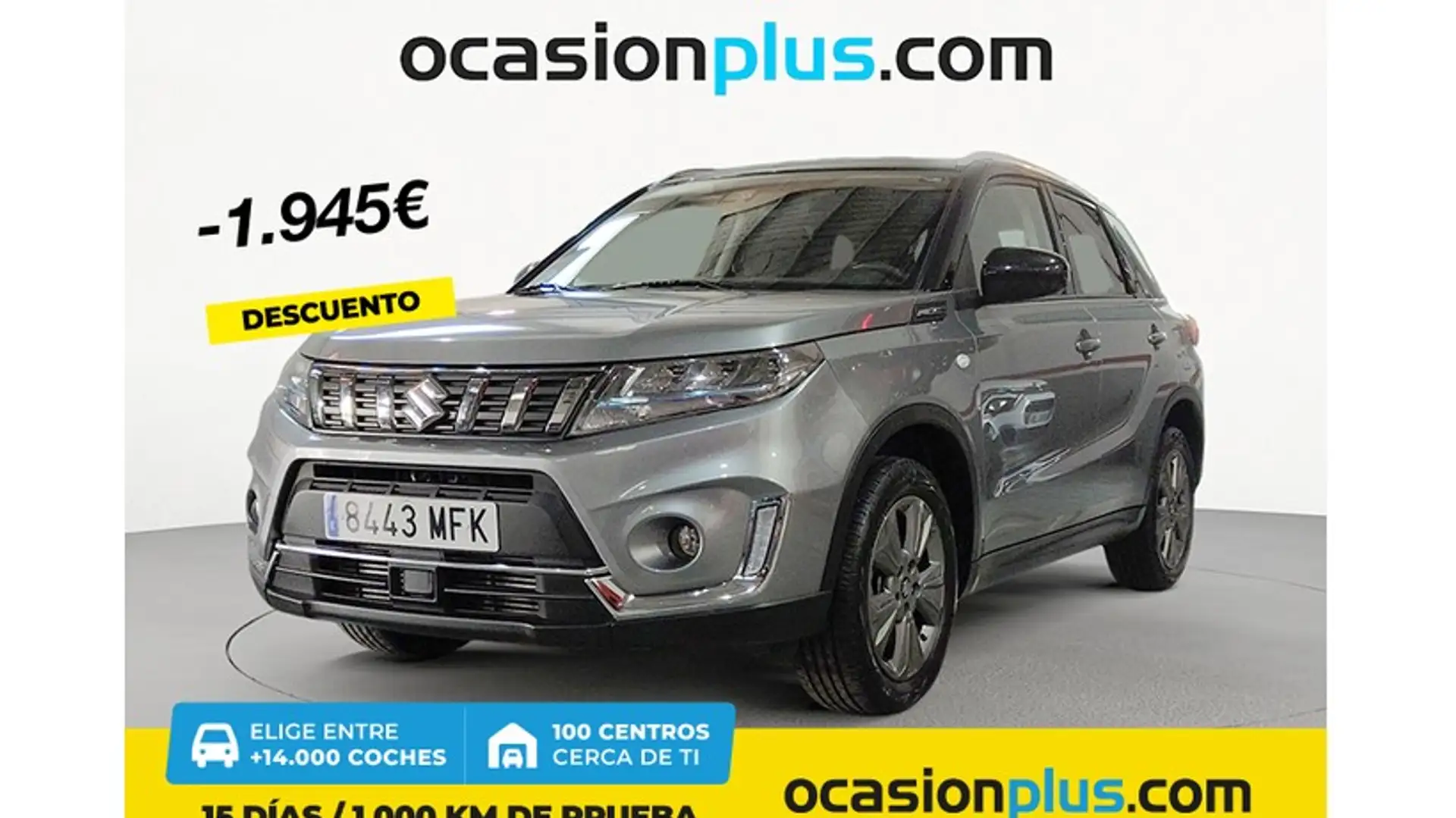 Suzuki Vitara 1.4T GLE Mild Hybrid Plateado - 1